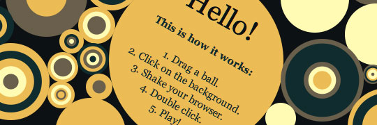 Chrome Experiements - Ball Pool