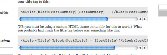 Very Simple Tumblr SEO - Better Page Titles